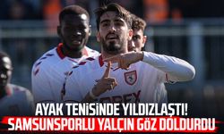 Ayak tenisinde yıldızlaştı! Samsunsporlu Yalçın Kayan göz doldurdu