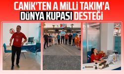 Canik'ten A Milli Takım'a Dünya Kupası desteği