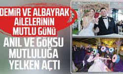 Demir ve Albayrak ailelerinin mutlu günü: Anıl ve Göksu mutluluğa yelken açtı