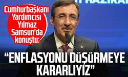 Cumhurbaşkanı Yardımcısı Yılmaz: 'Bir taraftan büyümeye devam ederken, enflasyonu düşürmek için de yoğun gayret içindeyiz'