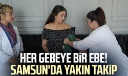 Samsun'da 5 bin 690 anne adayına ebe eli: Gebelik sürecinde yakın takip