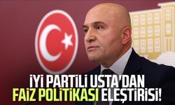 İYİ Partili Erhan Usta'dan faiz politikası eleştirisi!