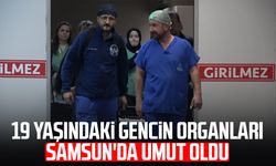 Mustafa Yalçın'ın organları Samsun'da umut oldu