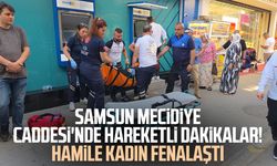 Hamile kadın ATM'de para çekerken baygınlık geçirdi