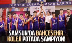 Bahçeşehir Koleji potada zirvede