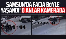 Samsun'da Erdal Bereket'in hayatını kaybettiği feci kaza kamerada!