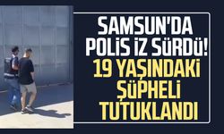 Samsun'da çaldığı motosiklete 100 bin lira zarar verdi