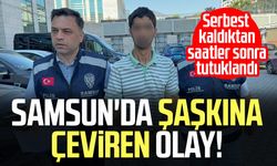 Uzaklaştırma kararı olan koca serbest kalıp yeniden eve gidince tutuklandı