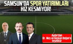 Samsun'da spor yatırımları hız kesmiyor!