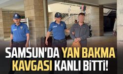 Yan bakma kavgası kanlı bitti: 1 tutuklama