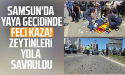 Samsun'da otomobilin çarptığı yaşlı adam ağır yaralandı