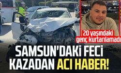 Samsun'da halk otobüsünün karıştığı kazada 1 kişi hayatını kaybetti