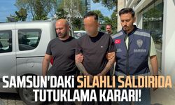 Samsun'da silahla yaralama şüphelisi tutuklandı