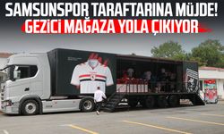 Samsunspor taraftarına müjde! Gezici mağaza yola çıkıyor