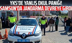 Yanlış okula giden adayı jandarma sınava yetiştirdi