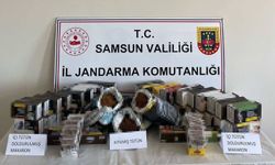 Jandarmadan kaçak tütün operasyonu