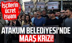 Atakum Belediyesi işçilerinden ücret tepkisi