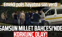 Emekli polis millet bahçesinde hayatına son verdi