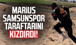 Marius Samsunspor taraftarını kızdırdı! Osimhen detayı