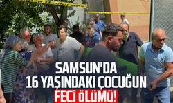 Samsun'da pencereden düşen 16 yaşındaki çocuk hayatını kaybetti