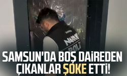 Samsun'da boş eve zehir baskını! Binlerce adet ele geçirildi