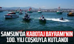 Samsun'da Kabotaj Bayramı'nın 100. yılı kutlandı