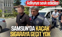 Samsun'da 1 milyonu aşkın kaçak makarona 2 gözaltı