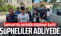 Samsun'da uyuşturucu ticaretinden 4 kişi adliyeye sevk edildi