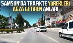 Kontrolsüz şerit değiştiren sürücü kazaya davetiye çıkardı