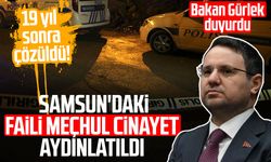 19 yıl sonra çözüldü! Samsun'daki faili meçhul cinayet aydınlatıldı