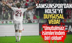Samsunspor'dan Carlo Holse'ye duygusal veda!