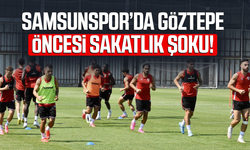 Samsunspor’da Göztepe öncesi sakatlık şoku!