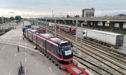 Samsun'a alınan 12 tramvaydan ikincisi de şehre ulaştı