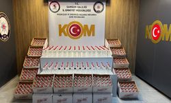 Samsun'da 1 ton 160 litre kaçak etil alkol ele geçirildi