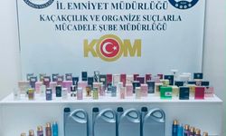 Samsun'da kaçak parfüm ve etil alkol ele geçirildi