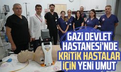 Samsun Gazi Devlet Hastanesi’nde kritik hastalar için yeni umut