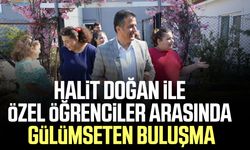 Halit Doğan ile özel öğrenciler arasında gülümseten buluşma
