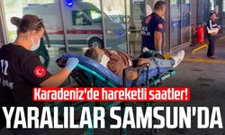 Rusya açıklarında dron saldırısına uğrayan gemideki yaralılar Samsun'a getirildi