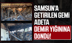 Dron saldırısına uğrayan geminin içi görüntülendi: Hasarın boyutu ortaya çıktı