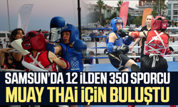 İller Arası Muay Thai Açık Hava Turnuvası Samsun'da başladı
