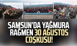 Samsun'da 30 Ağustos Zafer Bayramı coşkuyla kutlandı