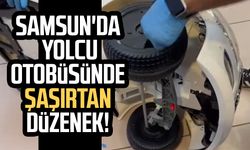 Samsun'da akülü çocuk aracının tekerleğine zulalanmış 705 gram metamfetamin ele geçirildi