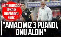 Samsunspor Teknik Direktörü Thorsten Fink: "Amacımız 3 puandı, onu aldık"