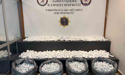 Samsun'da 130 bin 624 sentetik ecza ele geçirildi