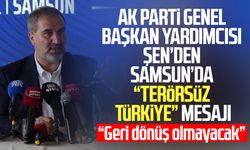 AK Parti Genel Başkan Yardımcısı Şen: '2 yıldır bir tek insan ölmedi, bir yer bombalanmadı, bir tek kurşun sıkılmadı'