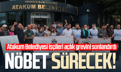 Atakum Belediyesi işçileri açlık grevini sonlandırdı: Nöbet sürecek!