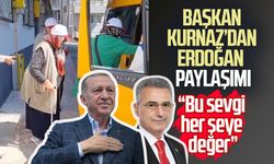 Başkan İhsan Kurnaz paylaştı: “Bu sevgi her şeye değer”