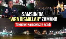 Karadenizli balıkçılar yeni sezona horon ve dualarla 'Vira Bismillah' dedi