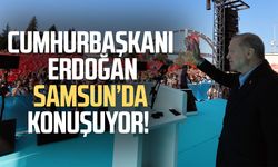 Cumhurbaşkanı Erdoğan Samsun’a hareket etti