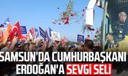 Cumhurbaşkanı Erdoğan'a sevgi seli